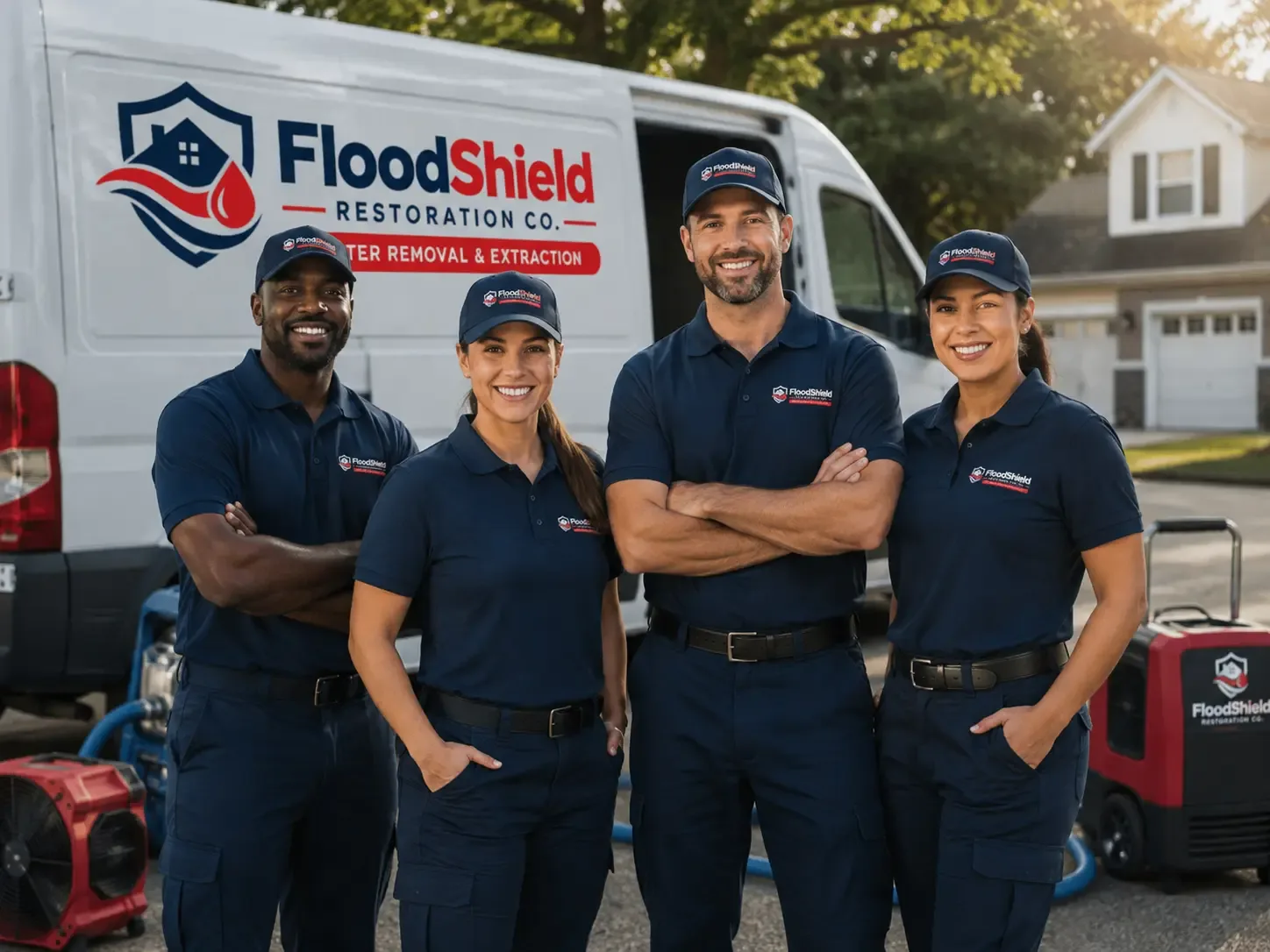 Flood Damage Restoration company in Howells, NE